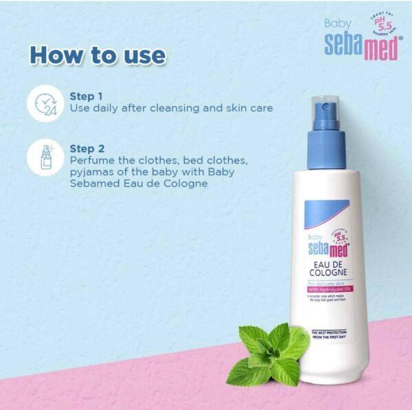 Sebamed Eau de Cologne 250ml - Image 3