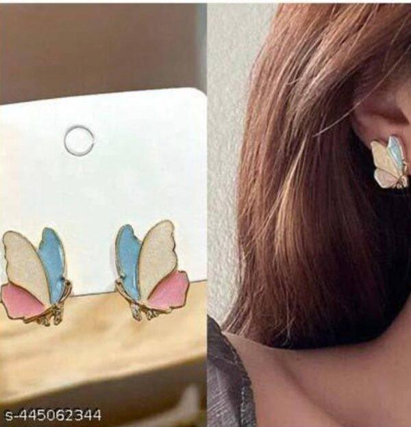 Western Style  Butterfly Earing