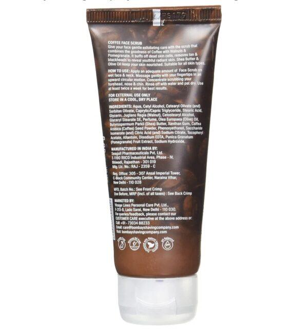 Bombay Shaving company Coffee Face Scrub - Image 2