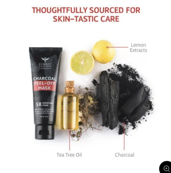 Bombay Shaving Company Charcoal Peel Off Mask - Image 3