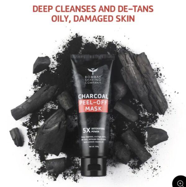 Bombay Shaving Company Charcoal Peel Off Mask - Image 2