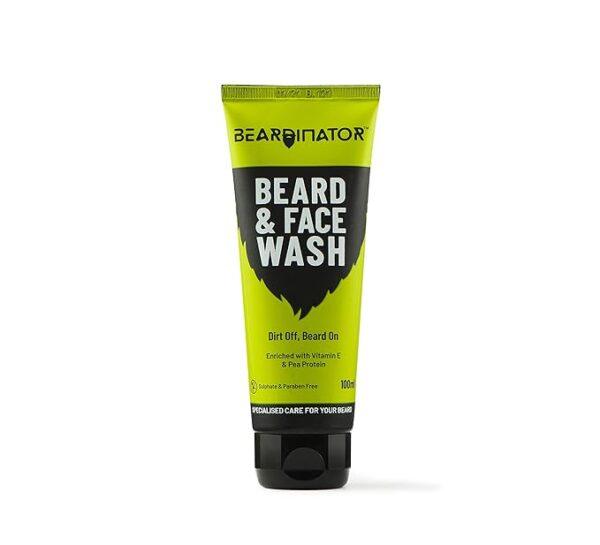 Beardinator Face and Beard Wash for Men