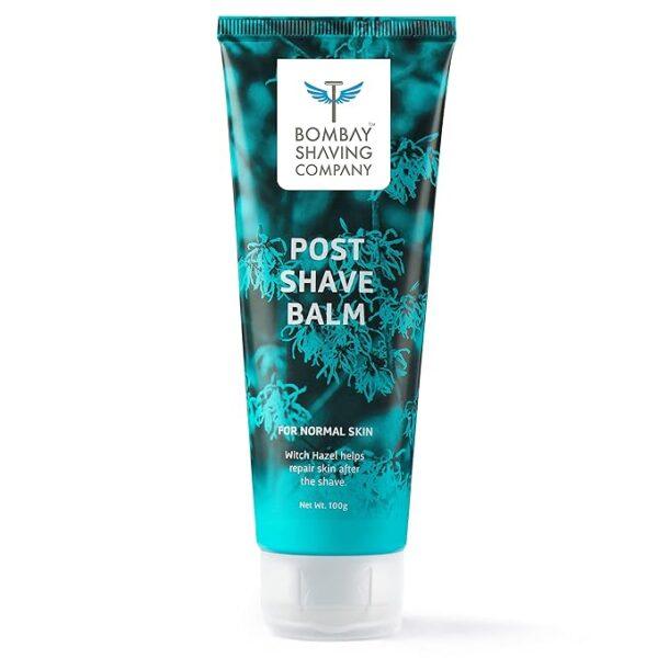 Bombay Shaving Company Post-Shave Balm- After Shaving Lotion with Witch Hazel, Alcohol Free - 100 g | Made in India