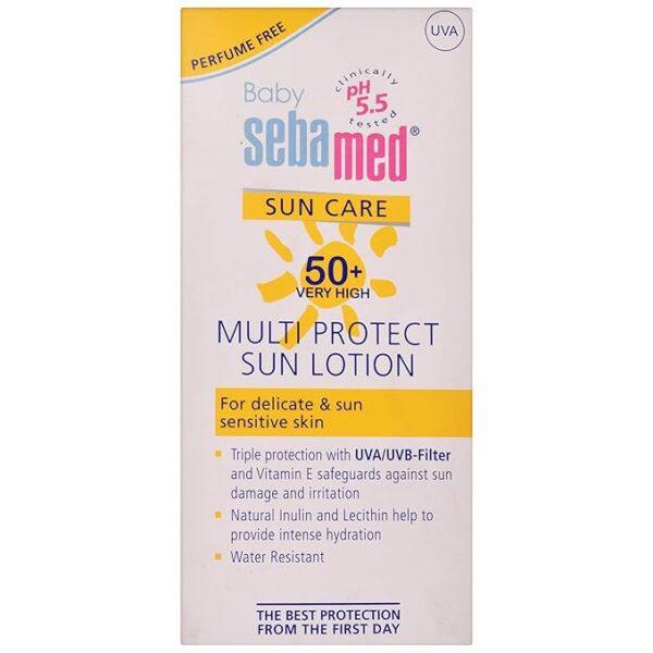 Baby Sebamed - Bottle of 200 ml Sun Lotion